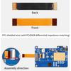 MPS2280P PCIe M.2 SSD Expansion Board for RPi 5 with M.2 mKey Connection, NVMe SSD Support and Double LED Indicators