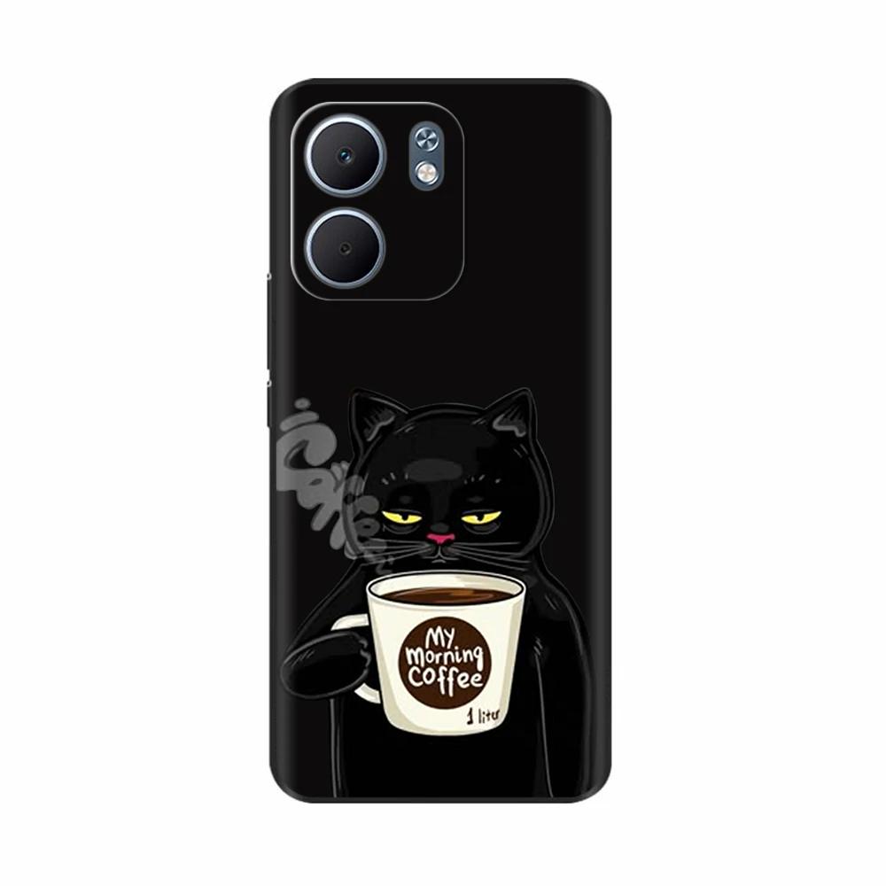 Phone Case For OPPO A5x Case 2025 Cute Protection Soft Liquid Silicone Back Cover For OPPO A5x 4G 5G oppoA5X Cartoon Cases Coque