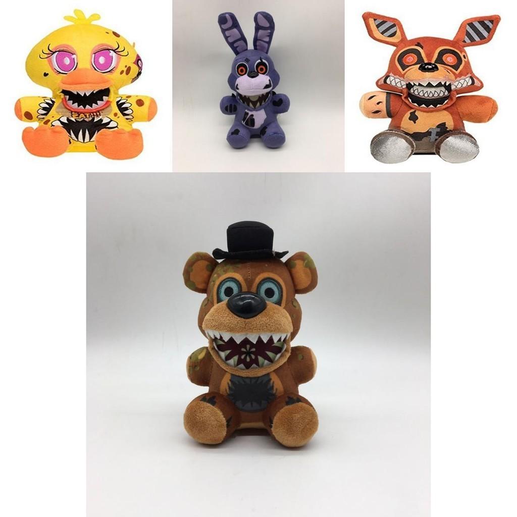 Jucărie de pluș Five Nights At Freddy's Animal moale de pluș Chica Bonny Foxy Cadou pentru copii 18cm