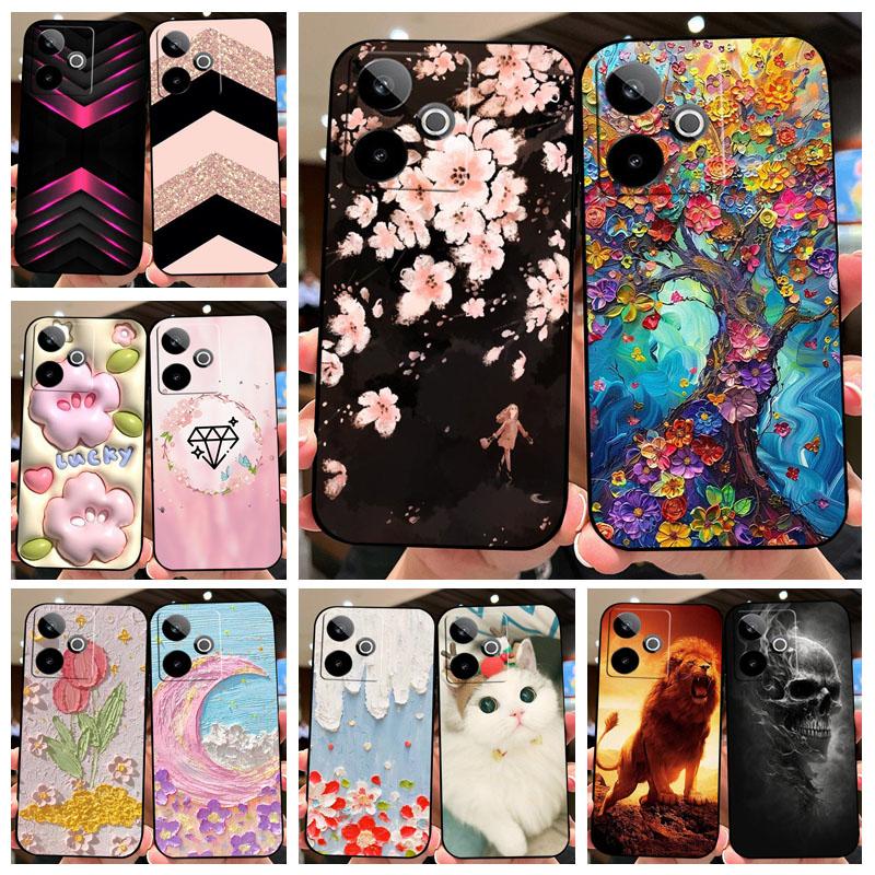 For Realme GT 7 GT 7T Global Version Case Shockproof Shell For Realme GT7 GT7T Protection Soft Silicone Bumper Cover Fundas Etui
