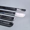 For Mitsubishi Outlander Car Accessories Stainless Steel Door Sill Scuff Plate Door Sill Protector 2013 2014 2015 2016 -