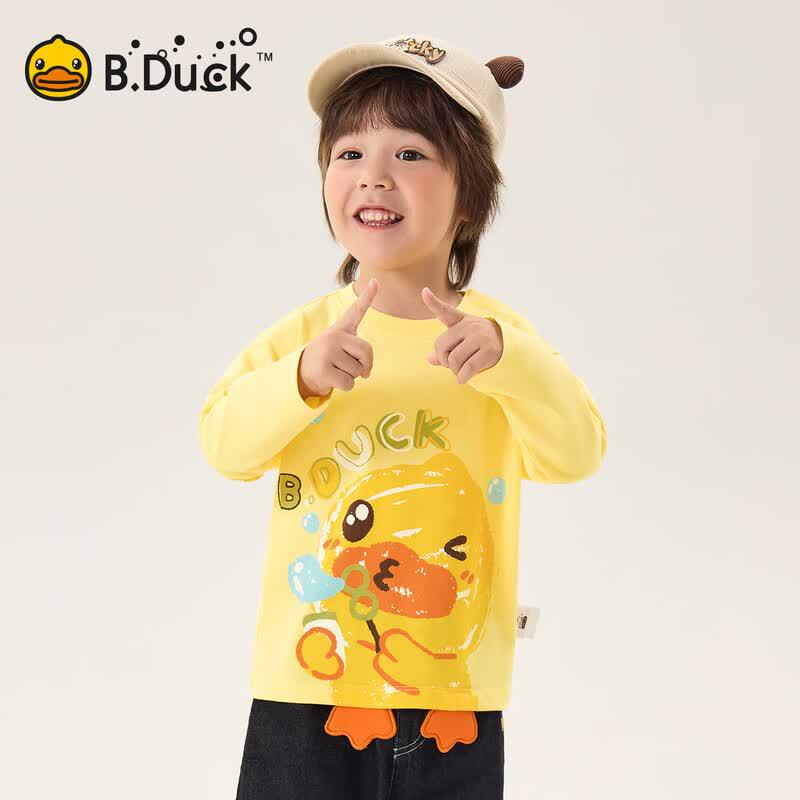 B.Duck 7A Antibacterial Boys' Long Sleeve T-Shirt