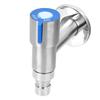  Stainless steel water faucet, G1/2 inch extended wall mounted tap with brushed  , for washing NaMachine and mop pool use 
