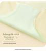 Women's Antibacterial Mulberry Silk Seamless Quick-Dry Mid-Waist Panties - Ultra-Thin, Breathable, Cooling Sensation for Summer.