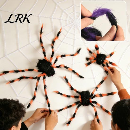 Halloween Party Spider Decoration Large Decoration, Soft Hairy Scary Prop, Furry Prop Spiders for Outdoor Indoor, Yard, Home, Haunted House