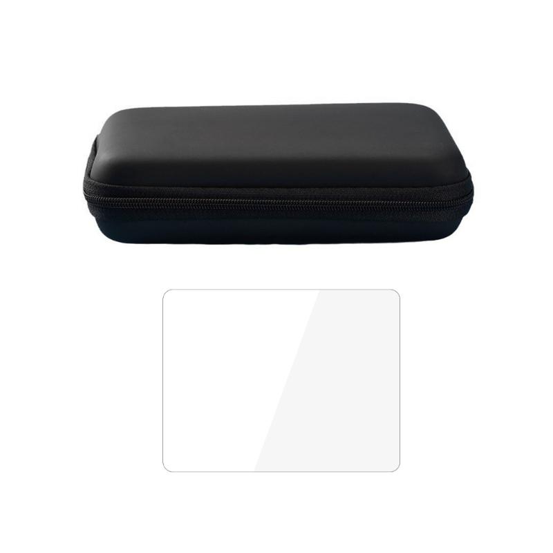 

Large Capacity Storage Organizers Box & Clear Tempered Film for BOYHOM R36H Gaming Console Carrying Bag Shockproof Case 1