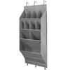Hanging Shoe Organizer with 9 Pocket Hooks Wear Resistant The Door Shoe Hanger Door Hanging Storage Space Organizer Rack Closet