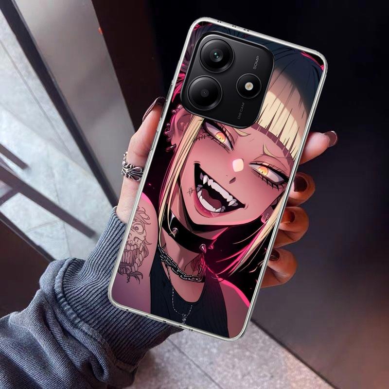Himiko Toga My Hero Phone Case For Xiaomi Redmi Note 10 11 12 13 14 15 Pro Plus 11S 12S 14S 11T 11E 10S Soft TPU Back Cover Redm