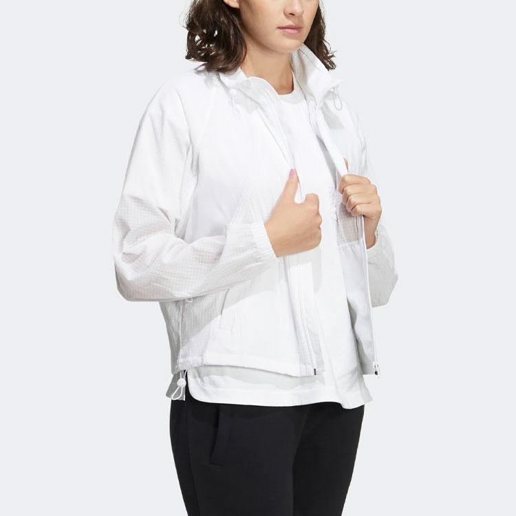 Adidas Neo Mar Wb3 Windbreaker Jacket Women Jacket White HF7287