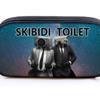 Skibidi Toilet Themed Double Layer Pencil Case Kids Students With Inner Compartment Organized Stationery Bag
