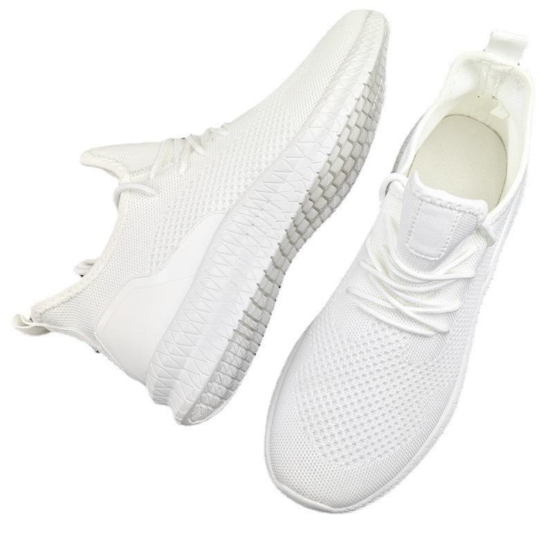 Flying woven sports men's shoes summer casual shoes new mesh coconut men's shoes