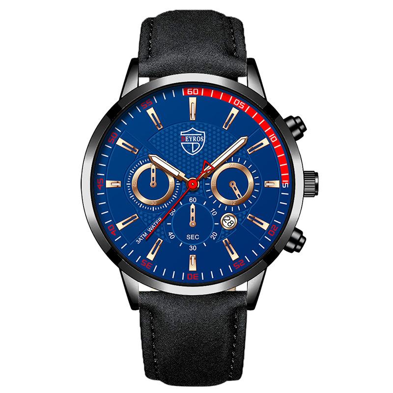 Stainless Steel Watch With Male Personality Luminous Calendar Automatic Quartz Watch