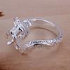 fashion charm   Copper Rings dragon design Jewelry pretty for men Women lady Holiday gifts