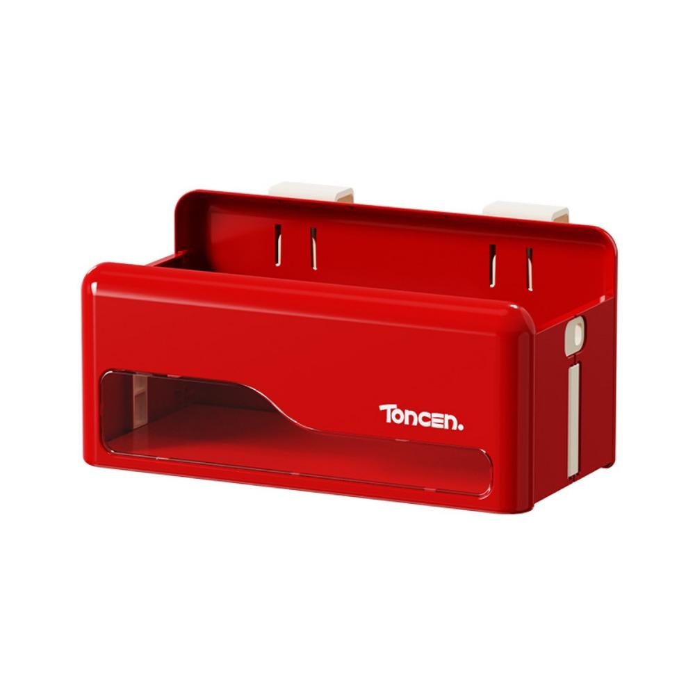 Creative Hanging Organizer Punch-free Toilet Storage Cabinet Dormitory Storage Box  Office Supplies