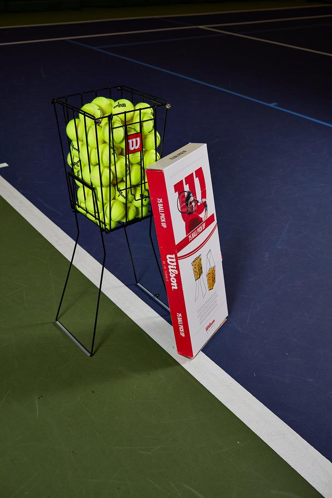 Wilson 75 Tennis Ball Pickup Hopper (75 Balls) [Parallel Import]