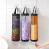 Hanging Mesh Plastic Bag Dispenser Large Capacity Easy Access For Home Storage For Kitchen Recycling Containers