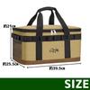 Large Capacity Cooler Bag Keeps Food Fresh Ideal for and Sports Days Insulated - - Camping, Picnics, - (23L) (Khaki)