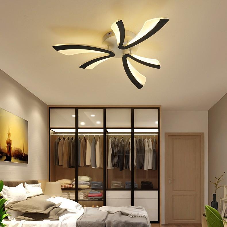 Cross-Border LED Creative Ceiling Light for Living Room & Bedroom - Modern, Simple, Acrylic Design