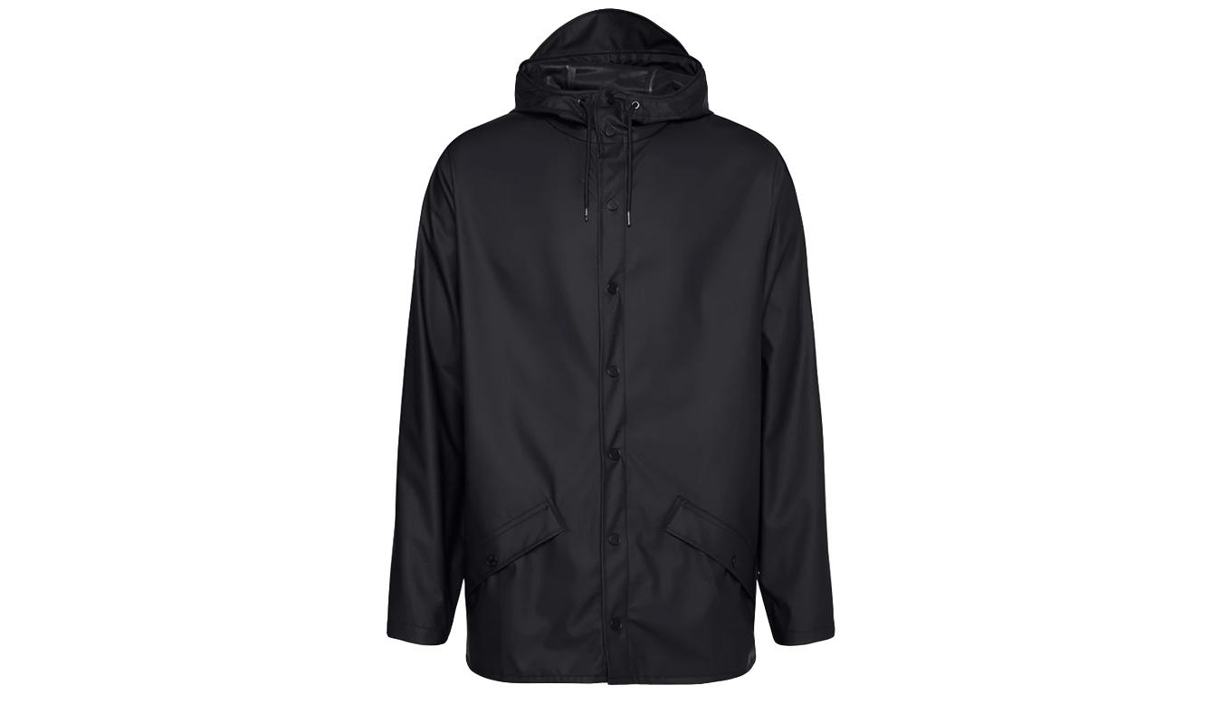 Rains Unisex Schwarz Jacket | Rainwear | | S - Bild 8