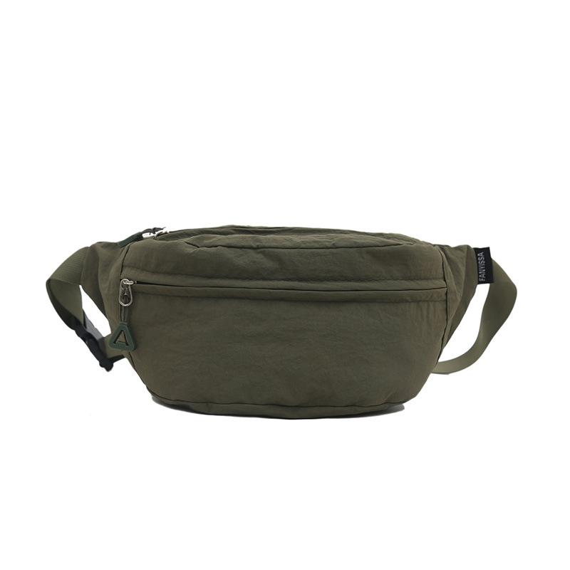 Trendy Brand Breast Bag, Men's and Women's Mobile Phone Messenger Bag, Fashionable and Simple Cycling Bag, Casual Versatile and Lightweight Sports