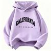 Kalifornia Los Angeles Bluza z nadrukiem liter Dzieci Kot Dziecięca Bluza z kapturem Modna Bluza z kapturem Codzienne Bluzy z kapturem dla Chłopców Dziewcząt Ubrania