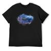 Peixe de Briga Alien Azul - Betta splendens Camiseta estampada rapper camisetas gráficas secagem rápida oversized masculinas camisetas gráficas engraçadas