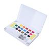 Aquarellfarbe 18 Farben Sicher Ungiftig Lichtecht Schnelltrocknend Lebendige Farben Breite Anwendung Aquarellfarbset