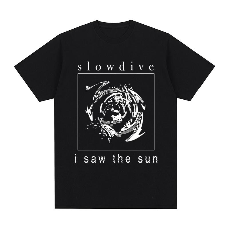 Slowdive Saw The Sun Vintage T-Shirt Mode Lässig Streetwear Baumwolle Herren T-Shirt Neues TEE TSHIRT Damen Oberteile