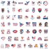 55 New Independence Day Graffiti Stickers Decorate Suitcase Water Cup Stickers