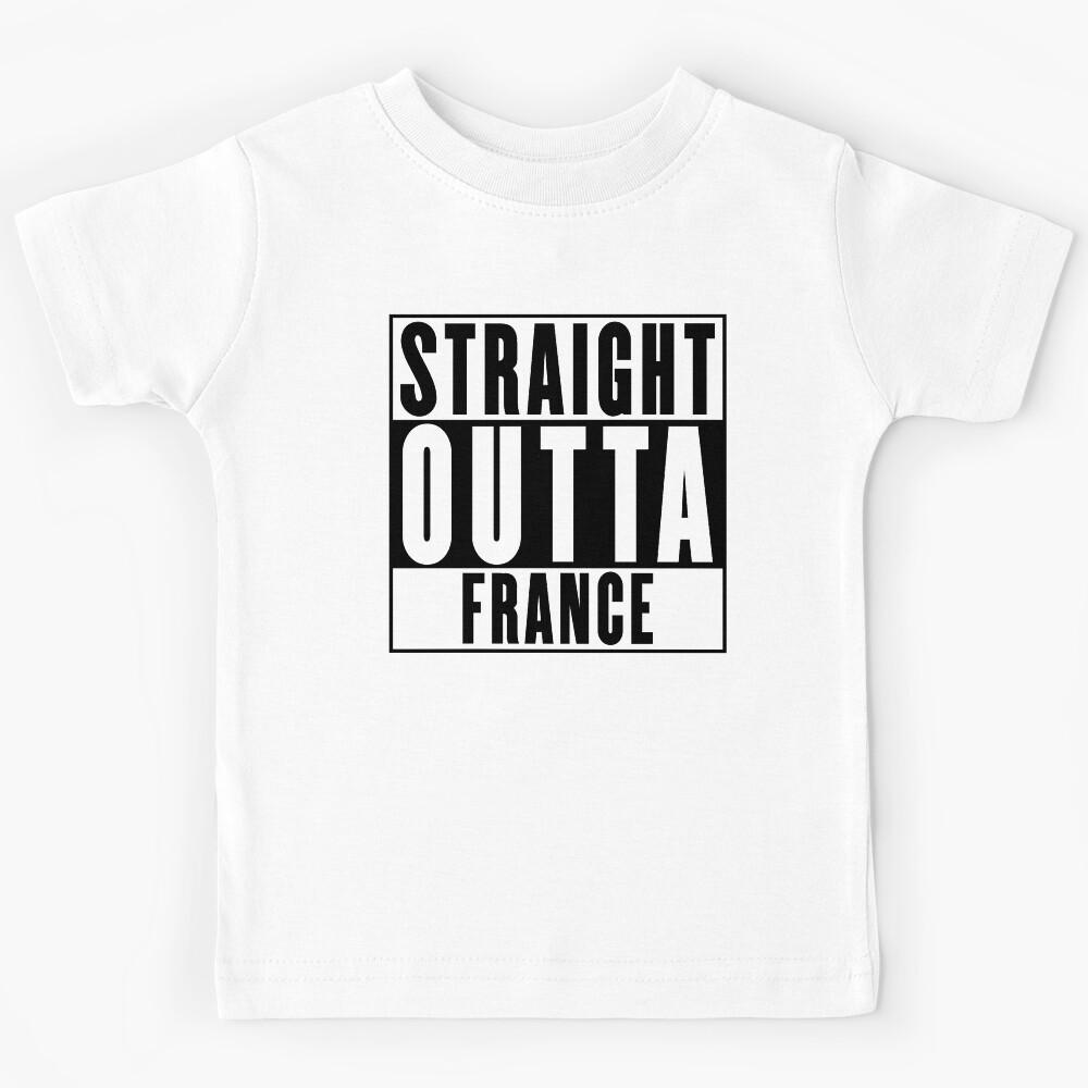 Straight Outta France Kids T-Shirt 110
