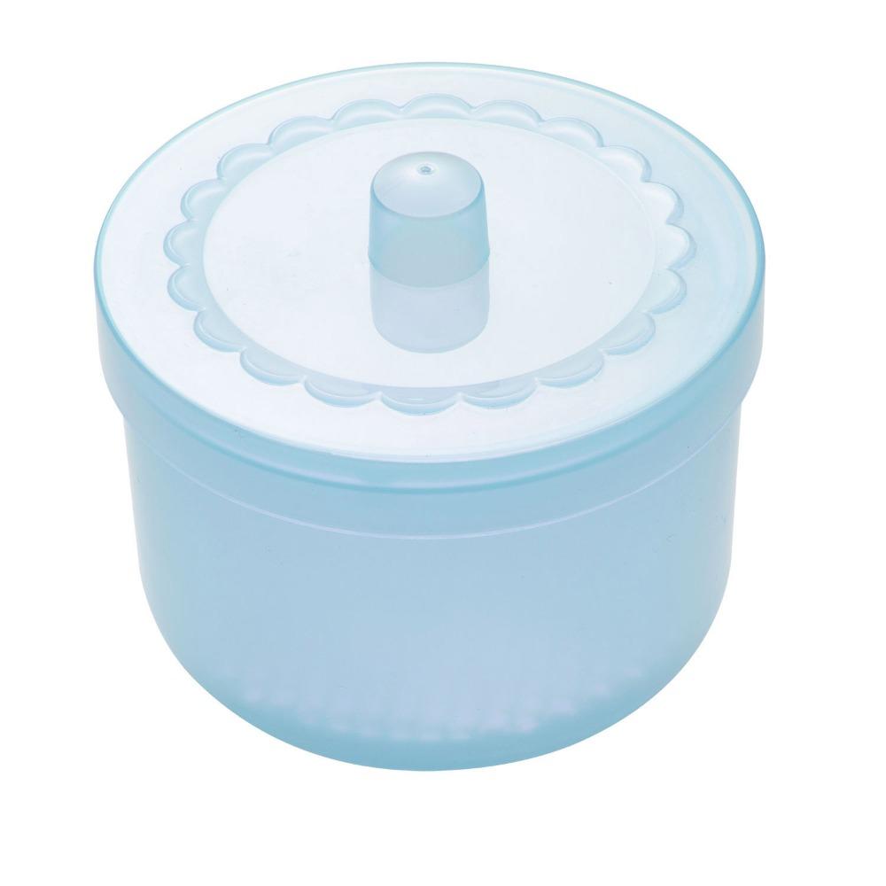 Professional Plastic Nail Art Drill Bits Sterilizer Pink with Lid Nail Art Disinfection Box Manicure Storage Case Manicure Tools