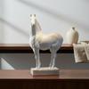 Horse Statue Auspicious Gift Modern Resin Decor for Office Desk