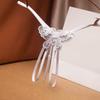 Embroidery Flower Massage Beads G-String Women Sexy low-waisted Panties 148