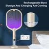 Foldable Electric Mosquito Killer Zapper Raqueta Mata Electrico USB Rechargeable Zanzare Mata Fly Tue Mouche De Anti Mosquitos