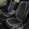 High-End Plush Houndstooth Winter Car Seat Heating Cushion
