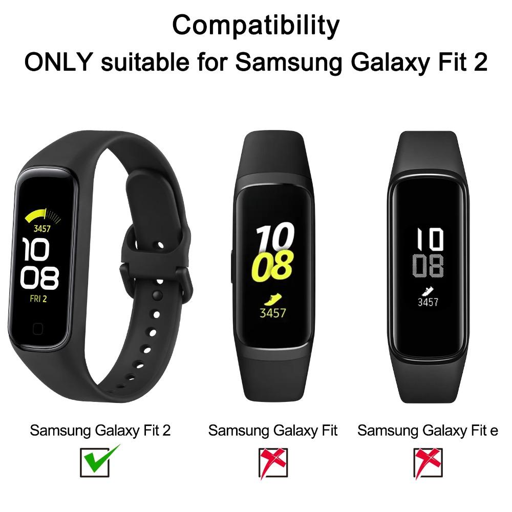 Soft Silicone Strap For Samsung Galaxy Fit 2 Band Replacement Sport Bracelet Watchband Correa For Samsung Galaxy Fit 2 Strap