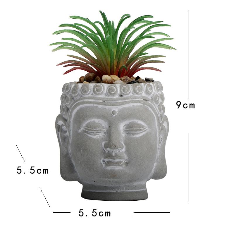 

Cement Buddha Decoration, Zen Arts And Crafts Home Decoration, Fish Tank Aquarium Scenery Chinese Tea Pet Decoration, room Decor