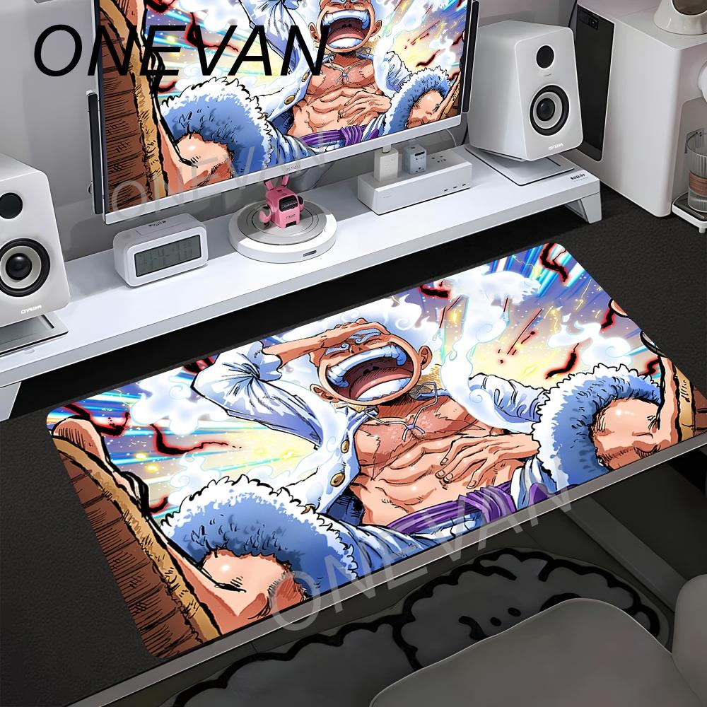 Mouse Pad Computer Size Mousepad Non-slip Gamer Keyboard Pads One Piece Luffy Mausepad New Keyboard Mats Design Desk Mat Carpet