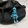 Fully Articulated 3D Skeleton Keychain