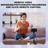 Auto Clicker Smart Ring Page Turner Camera Shutter Smart Ring Camera Video Recording Remote Wireless E-Reader Controller
