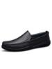 Man Moccasins Penny Loafers Men Casual Shoes Summer 2026 Leather Slip-On Lightweight Slip On Flats Sneaker Mens Driving Shoes