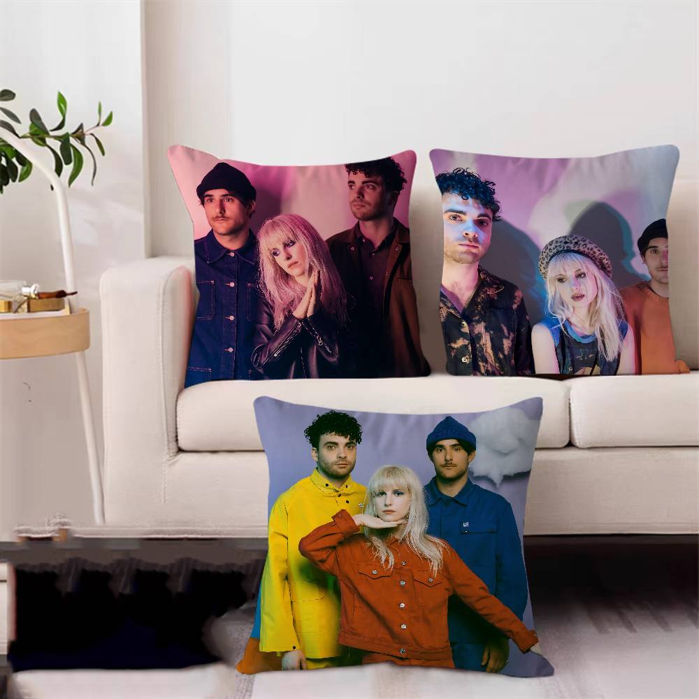 Rock Band P-Paramore Personalized Pillow Dust Cover Bedroom Kids Party Decoration Pillowcase Birthday Children Gift