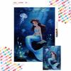 The Little Mermaid Diamond Painting Art Mosaic Kit Handmade diy5D Home Decor Gift