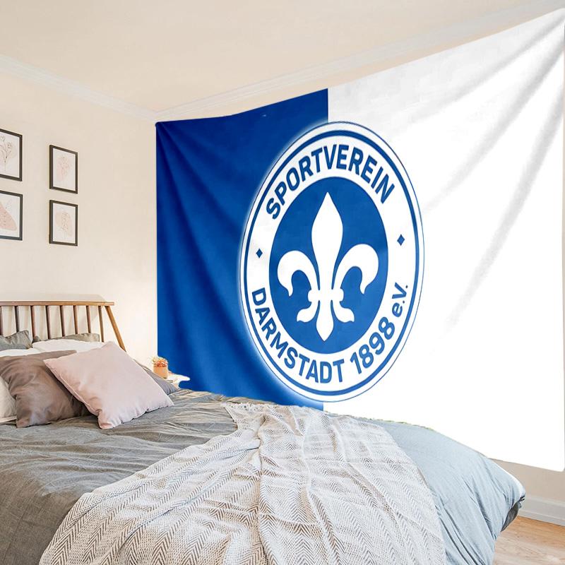 Sport Darmstadt  Tapestry, Unique Design Tapestry, Wall Decor for Bedroom,Livingroom, Playroom,Heartwarming Fan Holiday Gifts