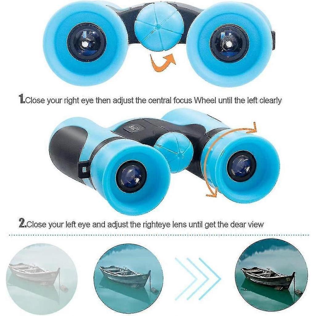 Binoculars For Children, Binoculars, Children's Binoculars, Pink Binoculars Light Children's Binoculars Set As A Gift For Girls