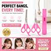 3pcs/set Precise Kids Bangs Cutting Kit Flat Tooth Hairdressing Scissors  Salon