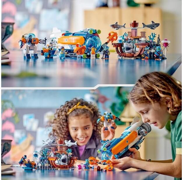 LEGO City 60379 Подводная лодка исследователя морского дна