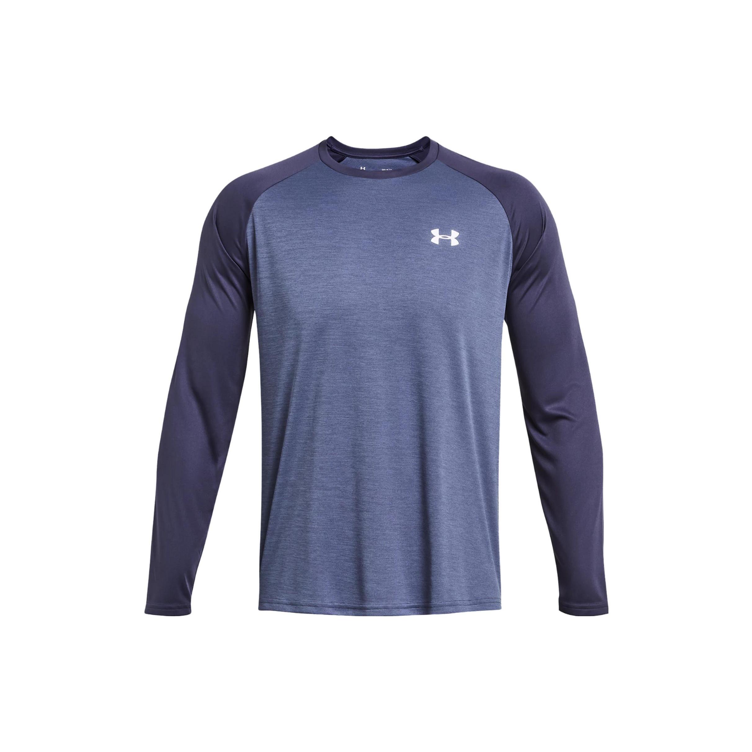 Under Armour Velocity Long Sleeve T-shirt Tempered Steel Men s 1327970-558 XL