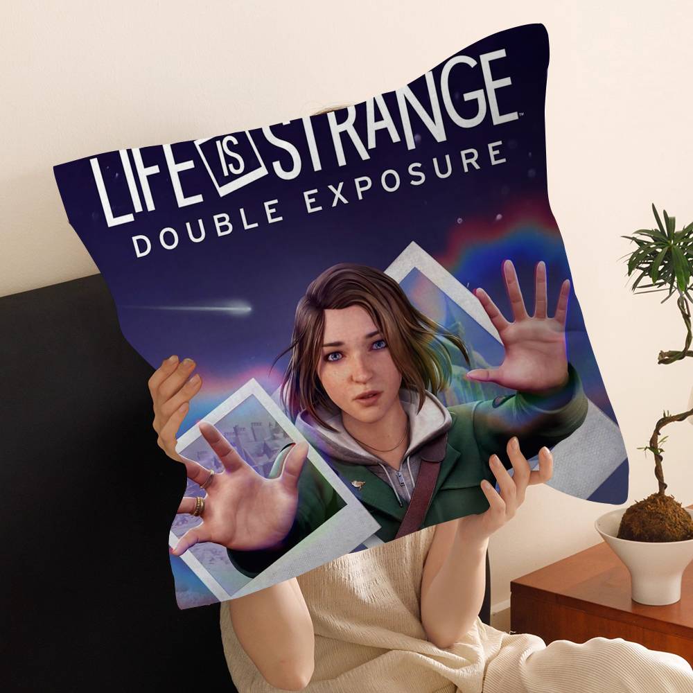Indie Game Life Is Strange Personalized Pillow Cover Kids Bedroom Wild Party Decor Pillowcase kid Birthday shower Gift