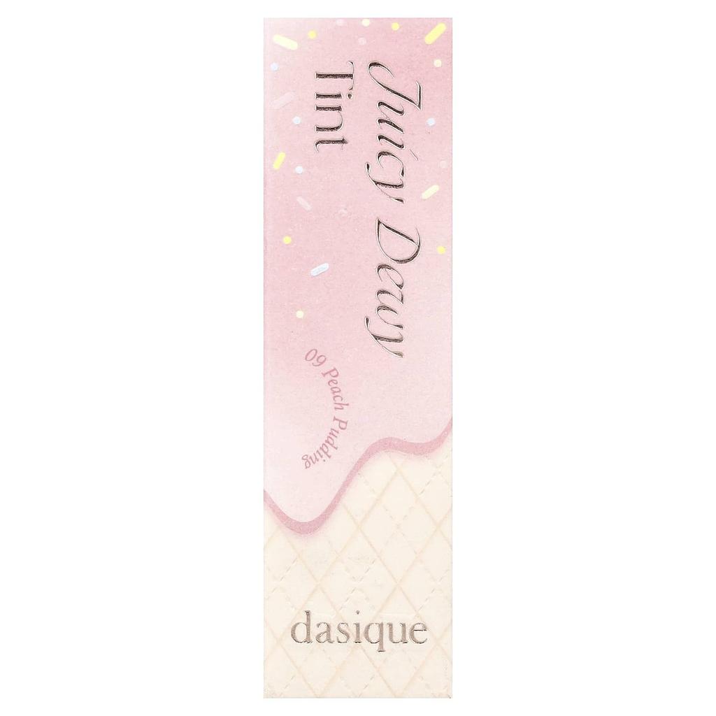 Dasique, Juicy Dew Tint, 09 Peach Pudding, 3.5g (0.12oz)